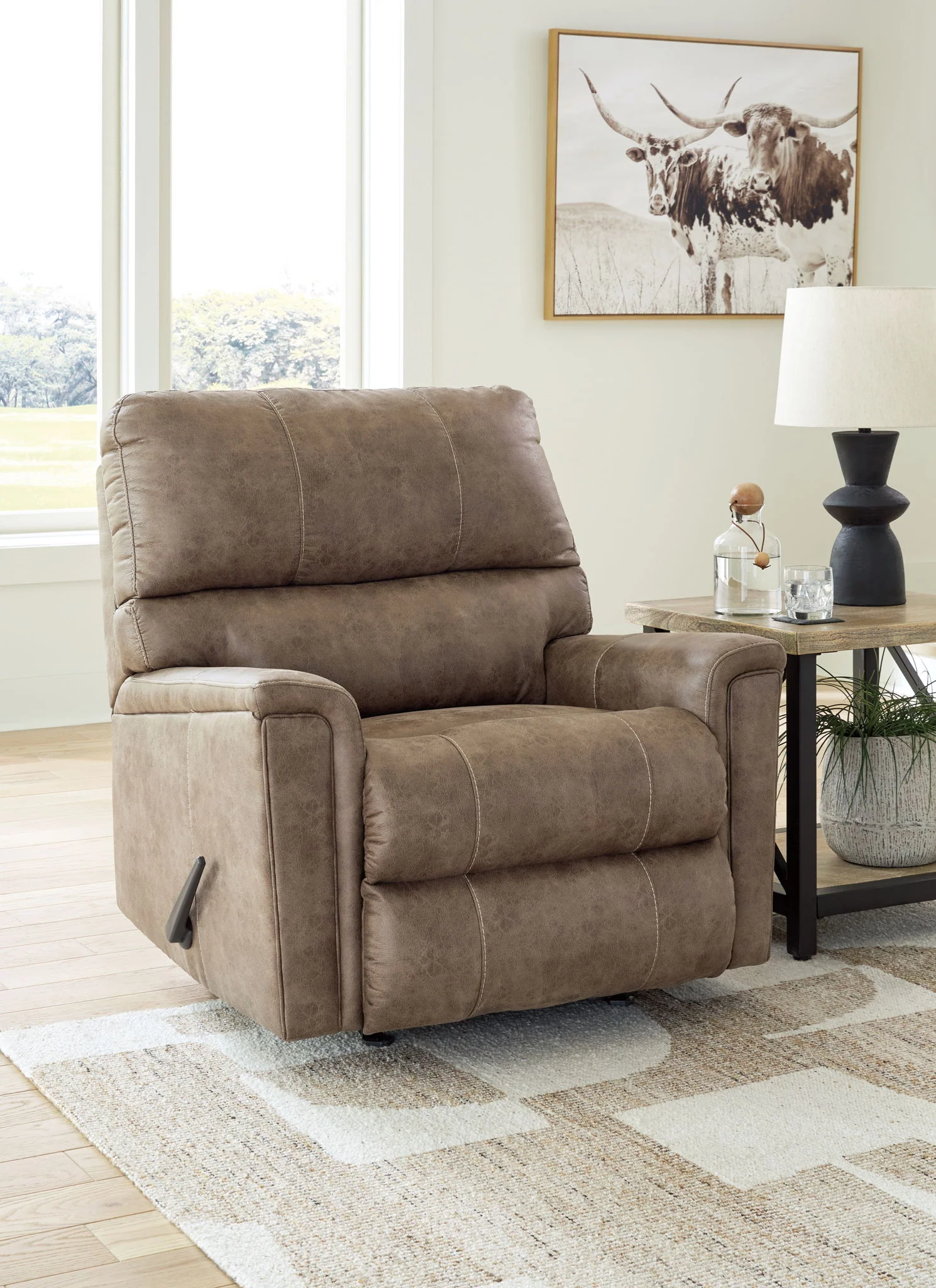 Navi - Rocker Recliner - Fossil