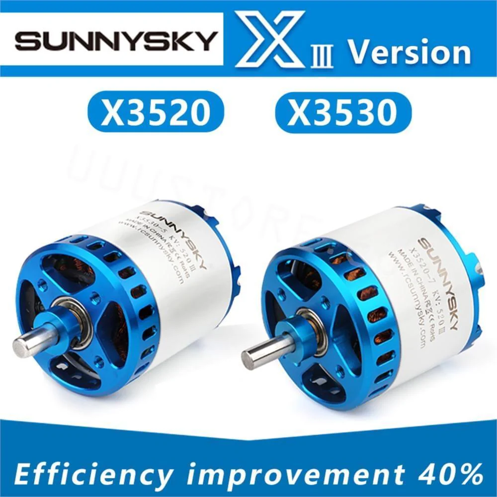 1/2/4PCS SUNNYSKY X3520-III X3530-III - 445KV 560KV 780KV Brushless Motor for RC Quadcopter Airplanes Fixed Wing UAV Plane