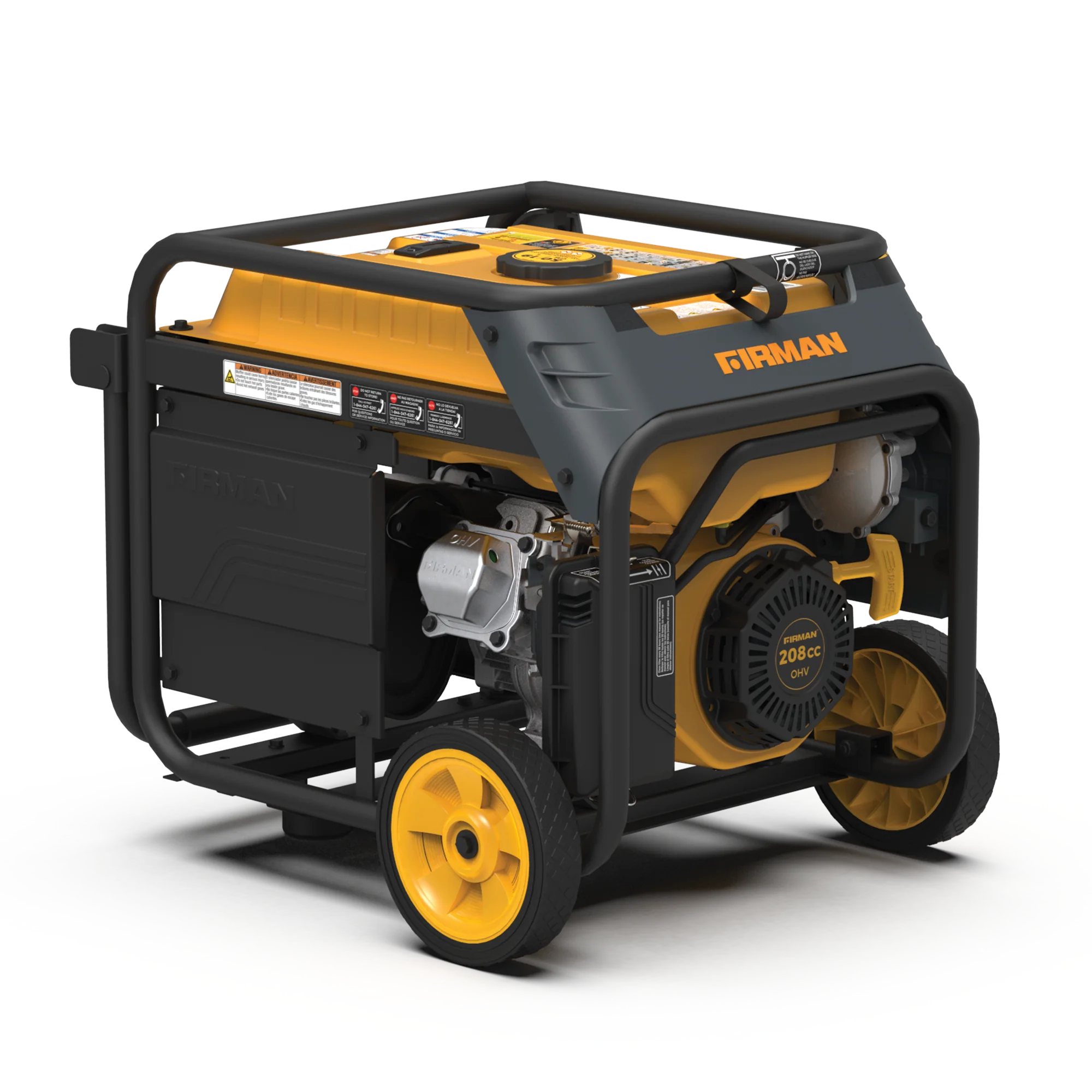 Dual Fuel Portable Generator 3650W Recoil Start