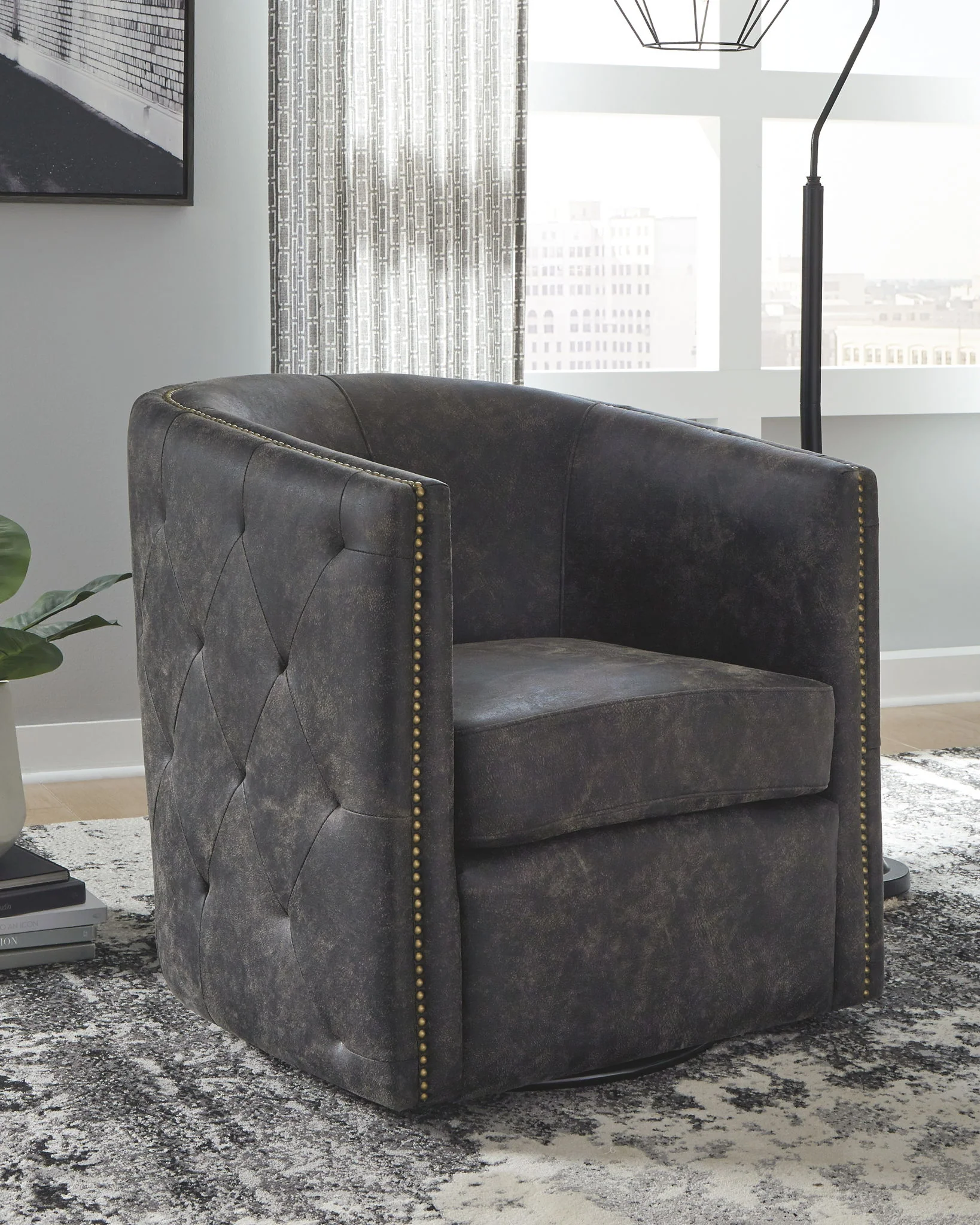 Brentlow - Swivel Accent Chair