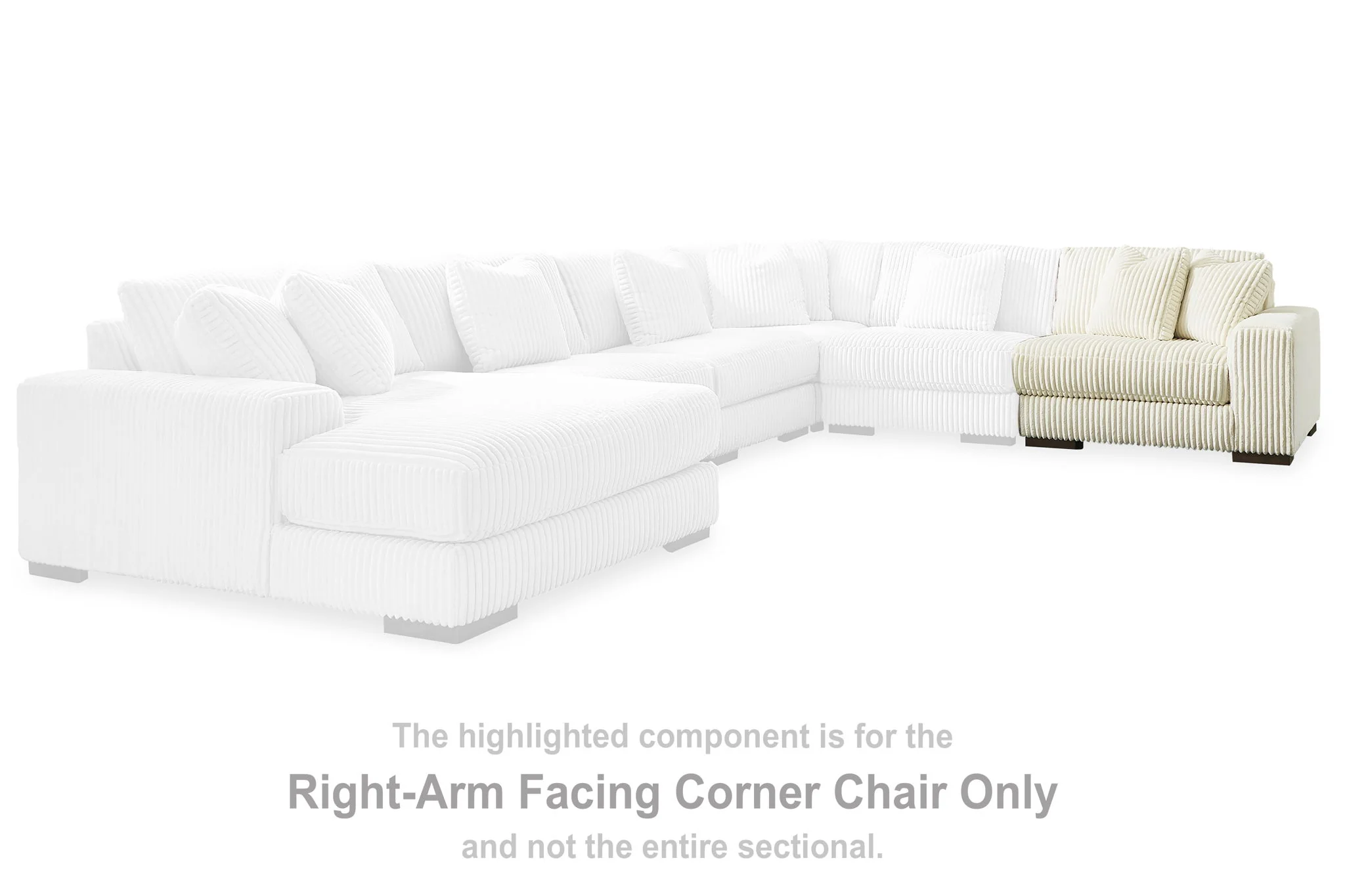 Lindyn - RAF Corner Chair - Beige