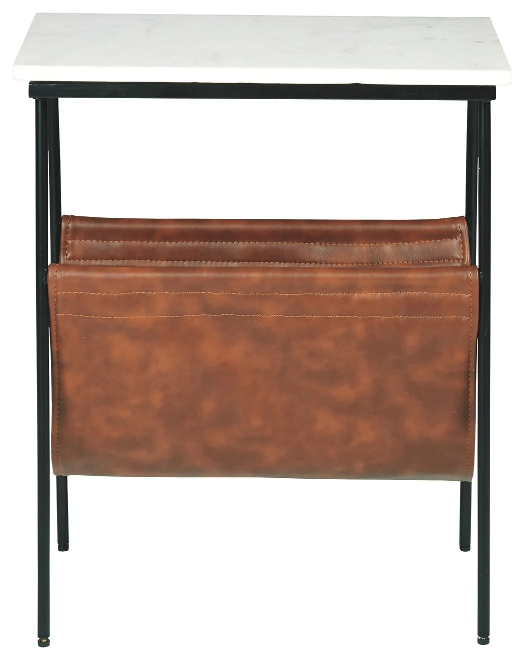 Etanbury - Accent Table - Brown / Black / White