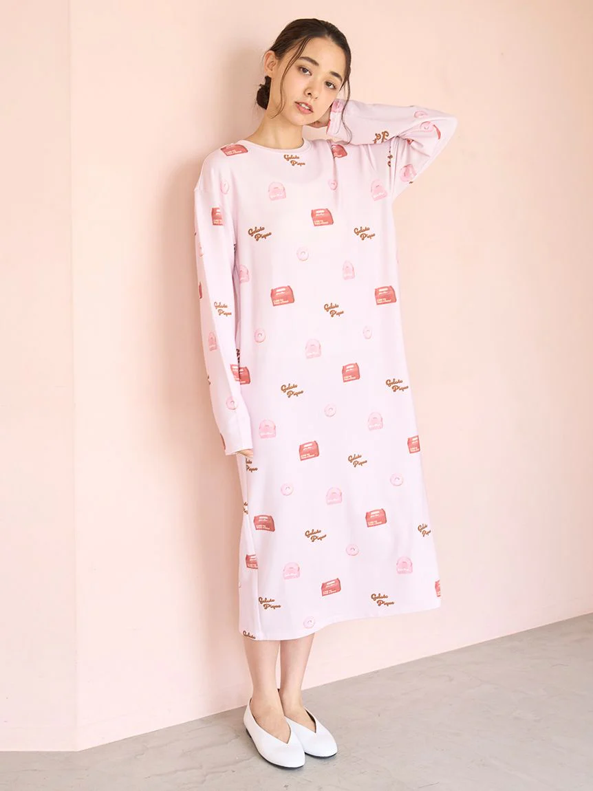 Donut Print Dress