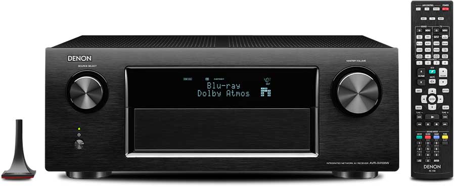 Denon AVR-X4100W Receiver 220/240 Volts
