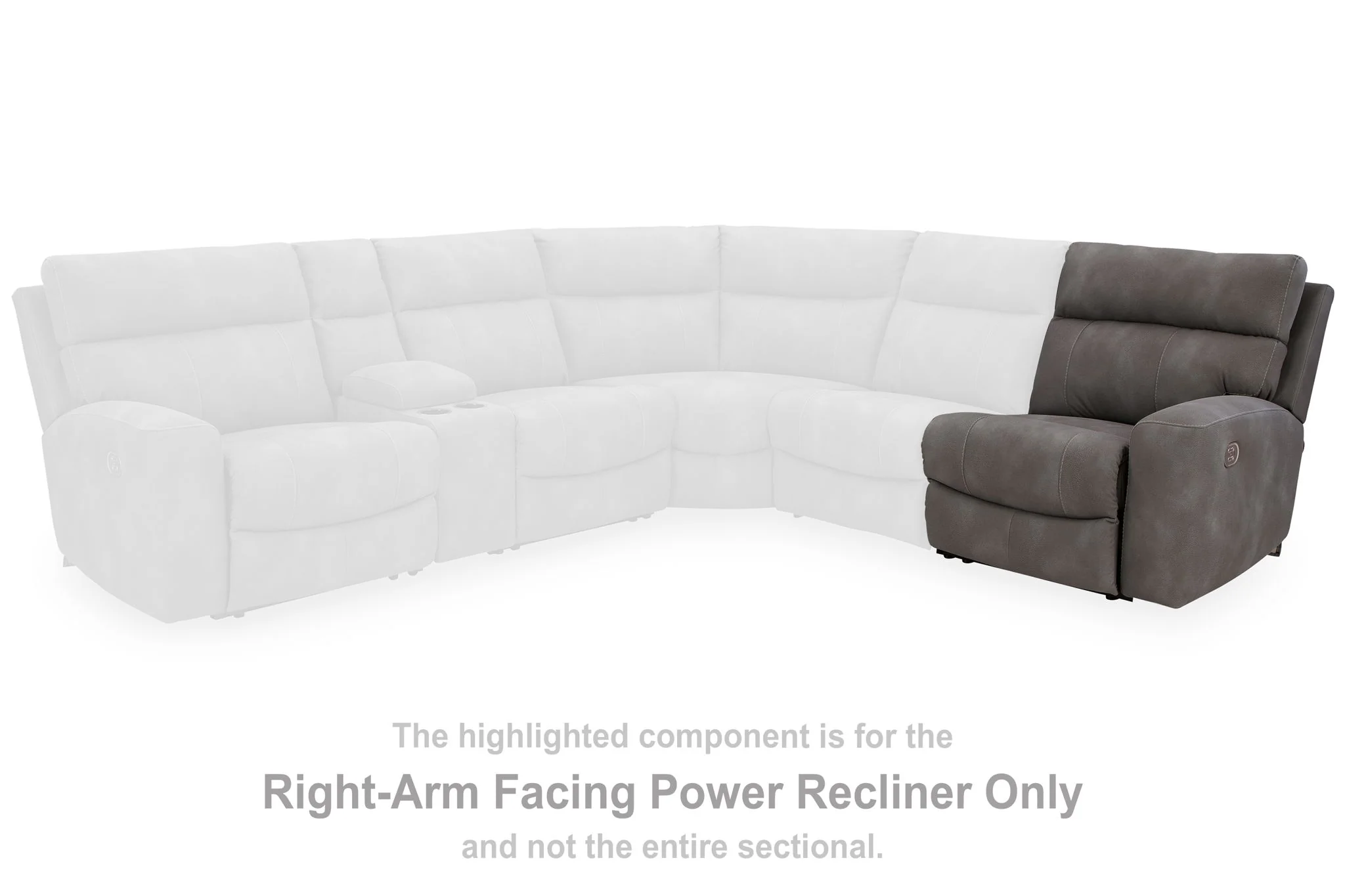Next-Gen Durapella - Raf Zero Wall Power Recliner - Slate