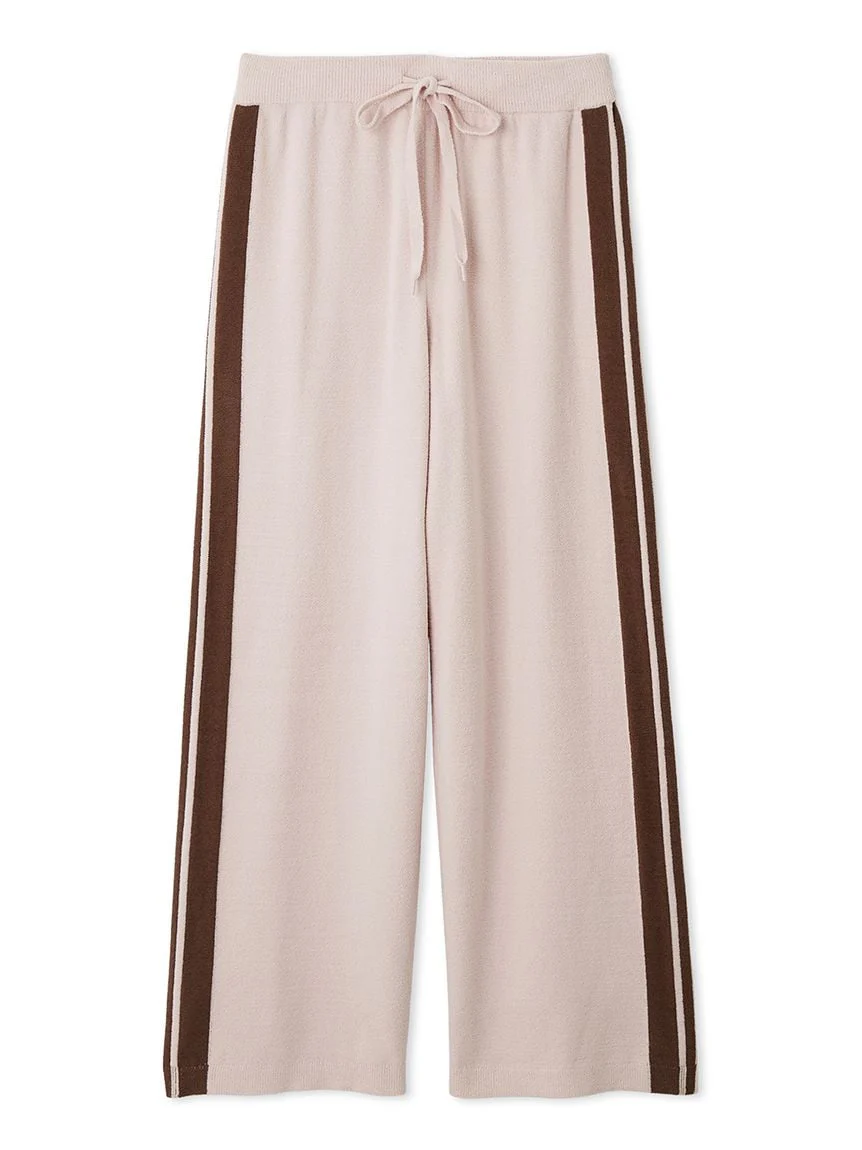 Airy Moco Sporty Border Long Pants