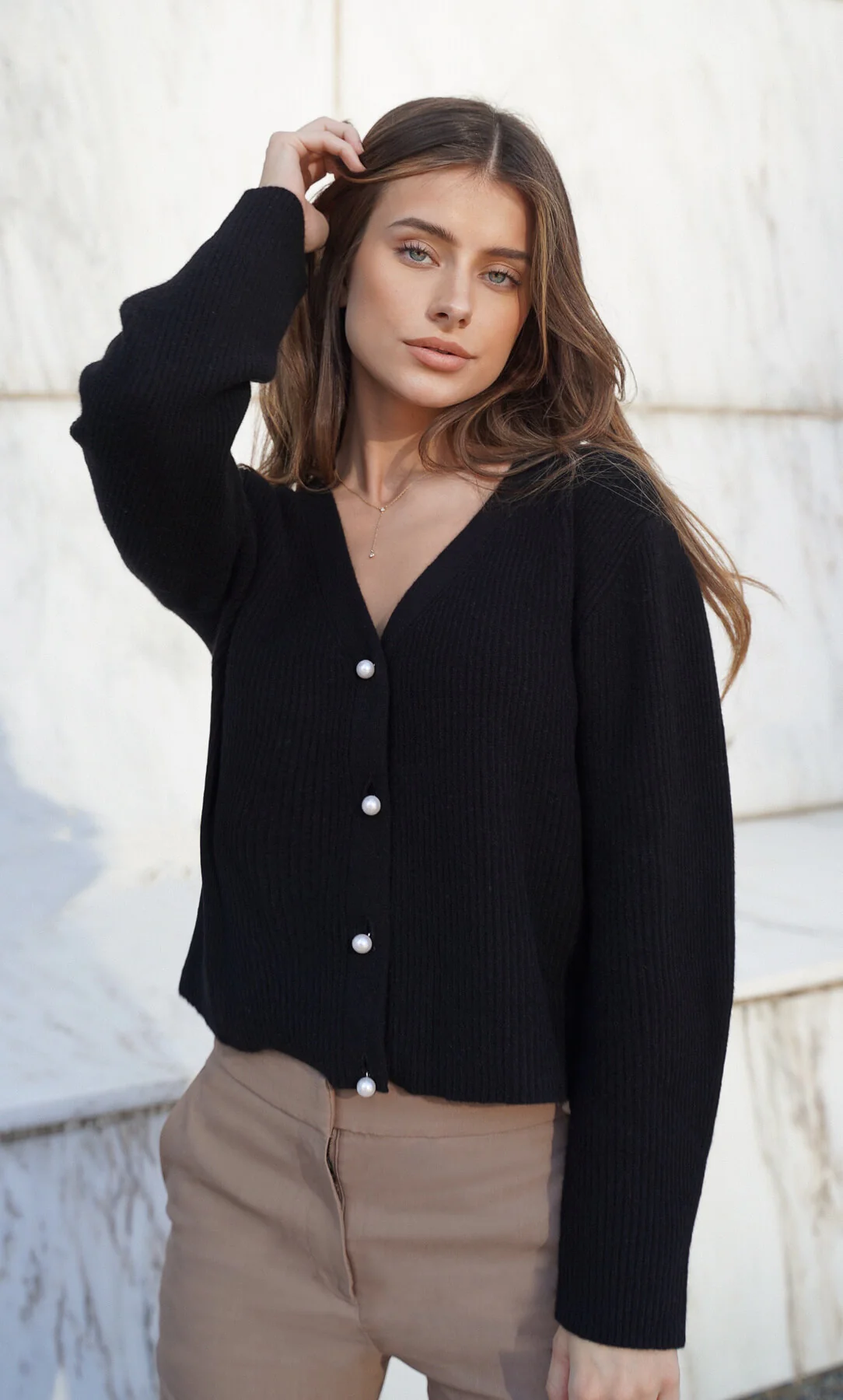 Valentina Luxe Cashmere Cardigan