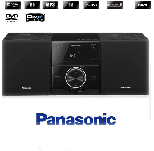 Panasonic SC-PM50D Region Free Mini Home Theater Multi-System 110, 220, 240 Volts PAL NTSC