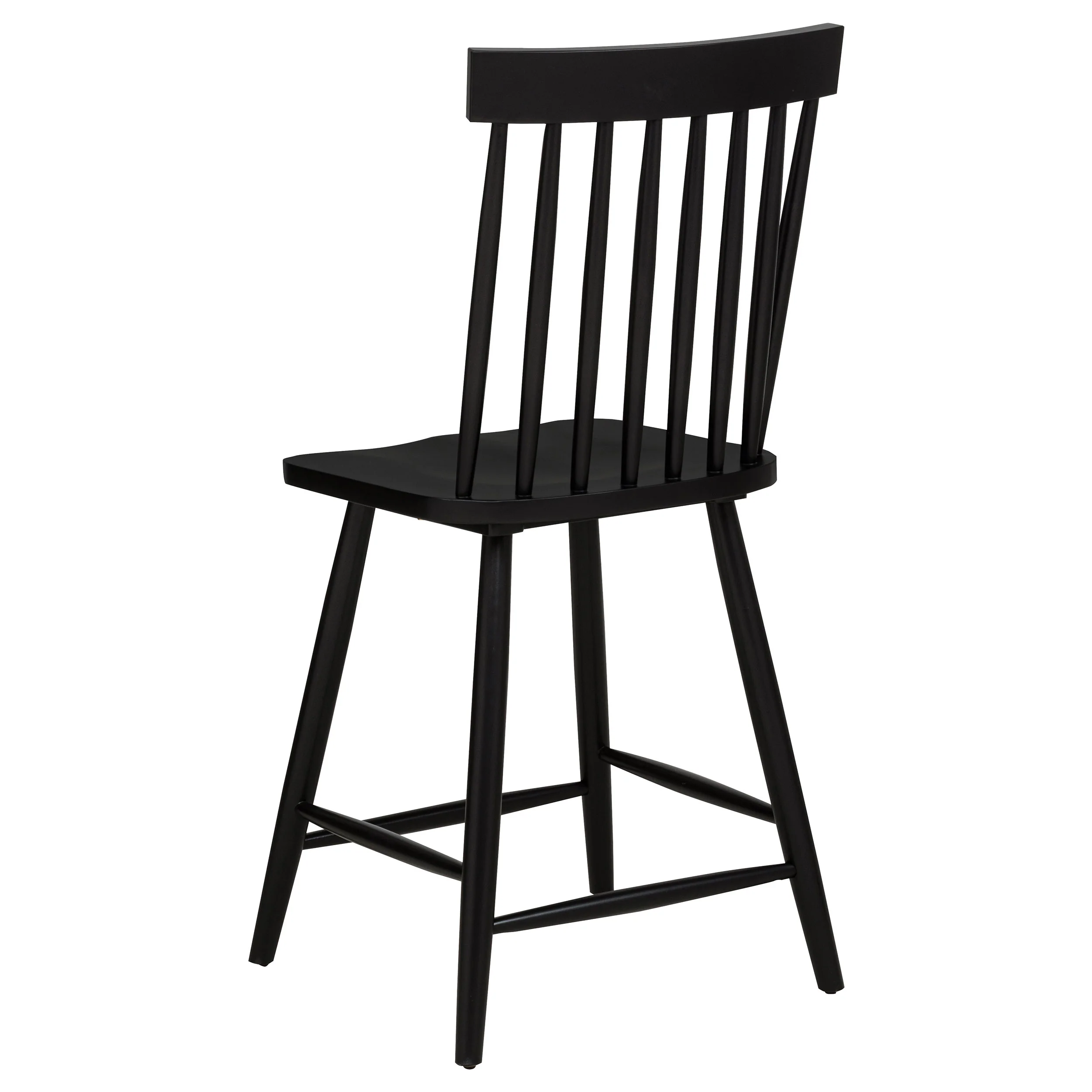 Andrews Windsor Counter Height Dining Side Chair (Set of 2)