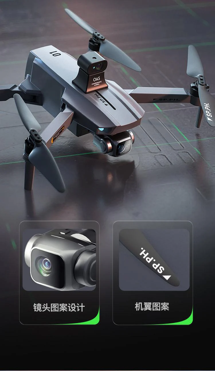 Beast 4 SP.PH.01 Drone Obstacle Avoidance 3-Axis Gimbal 8K HD Night Vision 40min 10km Brushless GPS RC Drone Professional Camera Drone