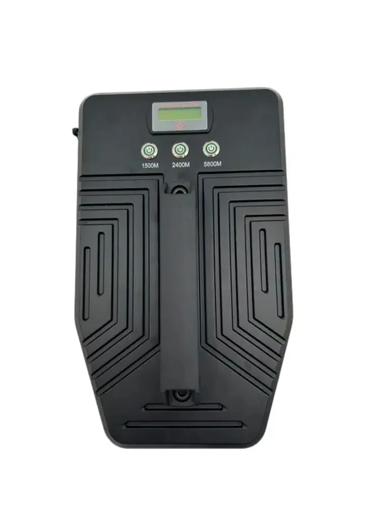 60W Anti Drone Device -  3 Channel 2.4G 5.8G 1.5G Long Distance 1KM Drone Handheld Anti Drone Signal Detection System