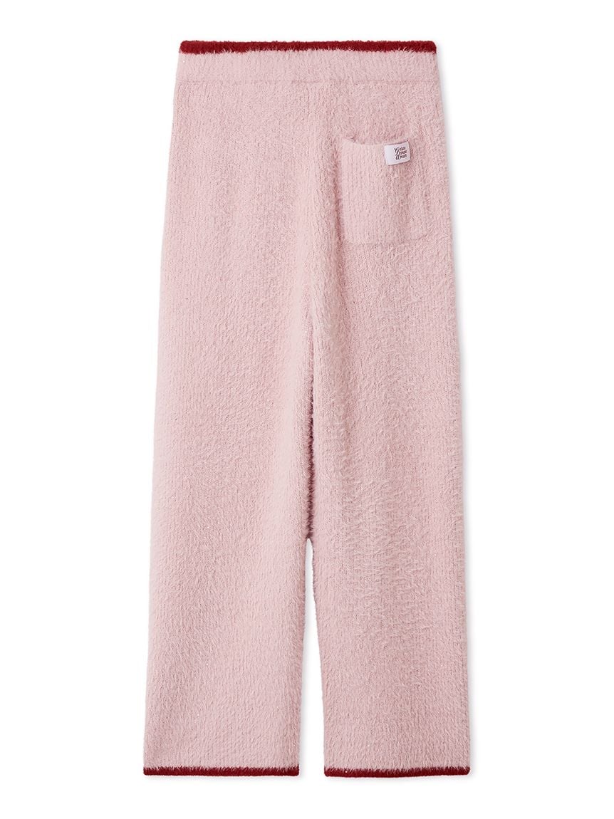 Glittering Feather Pants