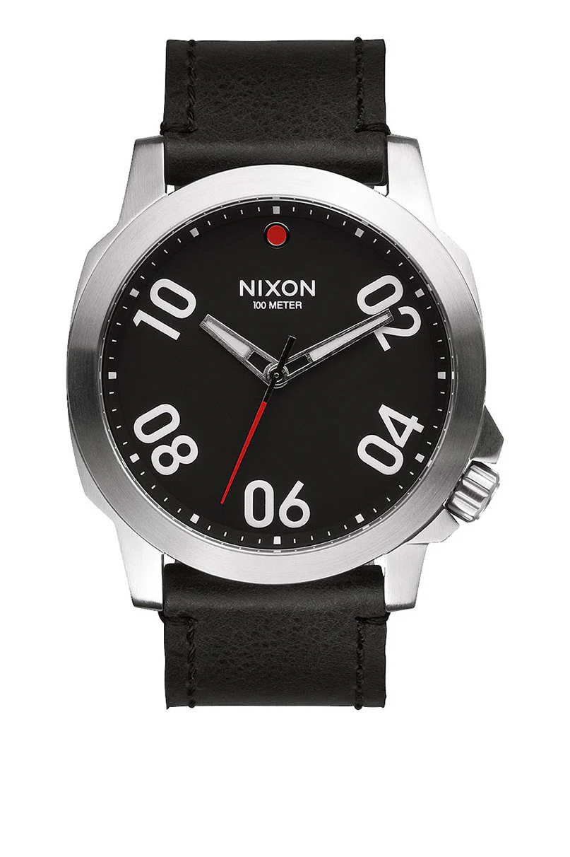 Nixon Men's Ranger 45 Leather Watch
