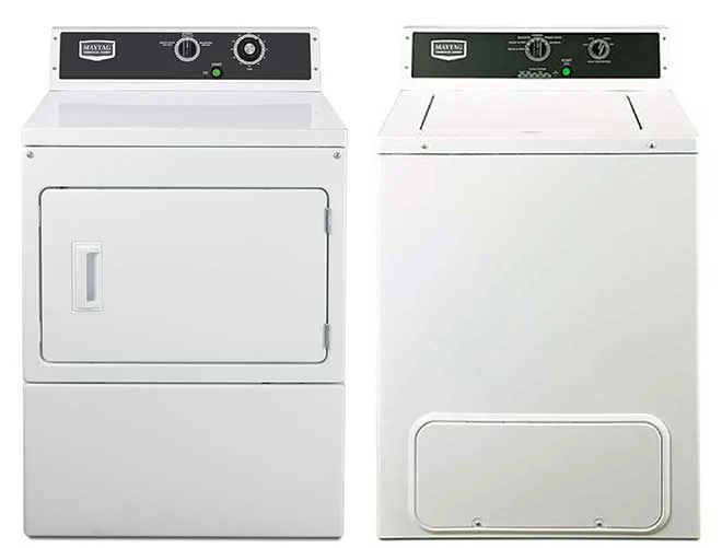 Maytag Commercial Washer & Dryer Set  MVW18MNBGW & MDE20MNAGW 220-240 50 Hz