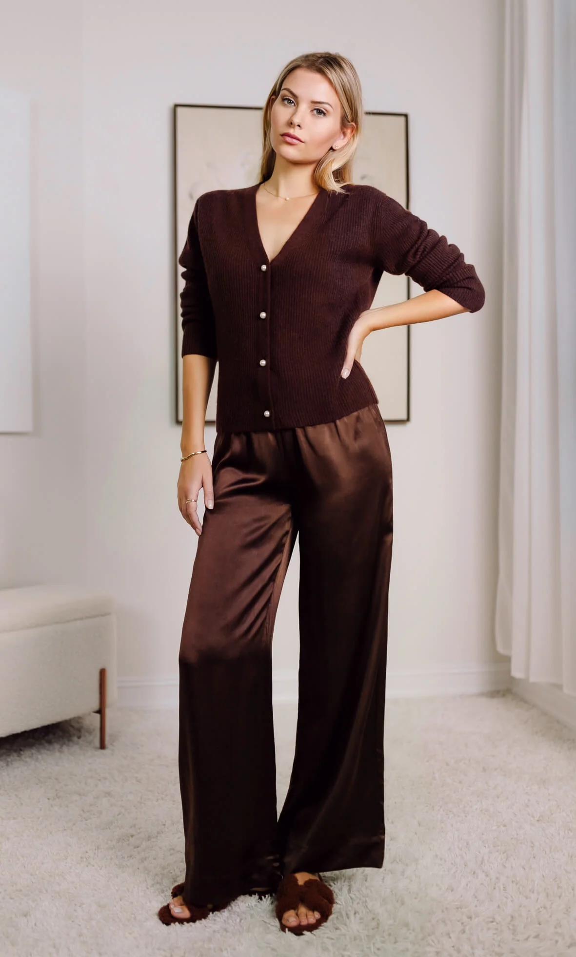 Valentina Luxe Cashmere Cardigan