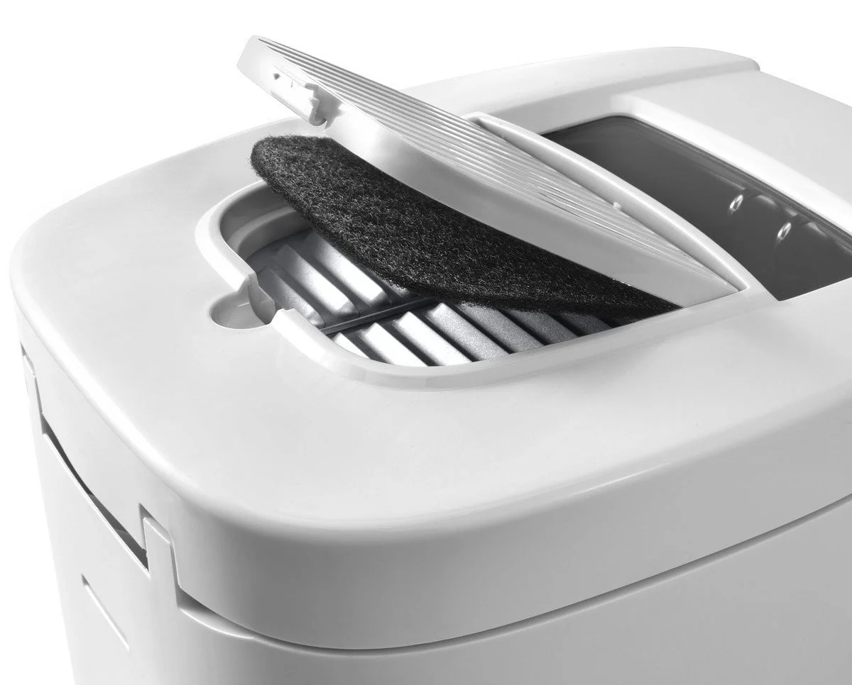 Delonghi F13205 1200W Electric Deep Fryer 220-240 Volts (White)