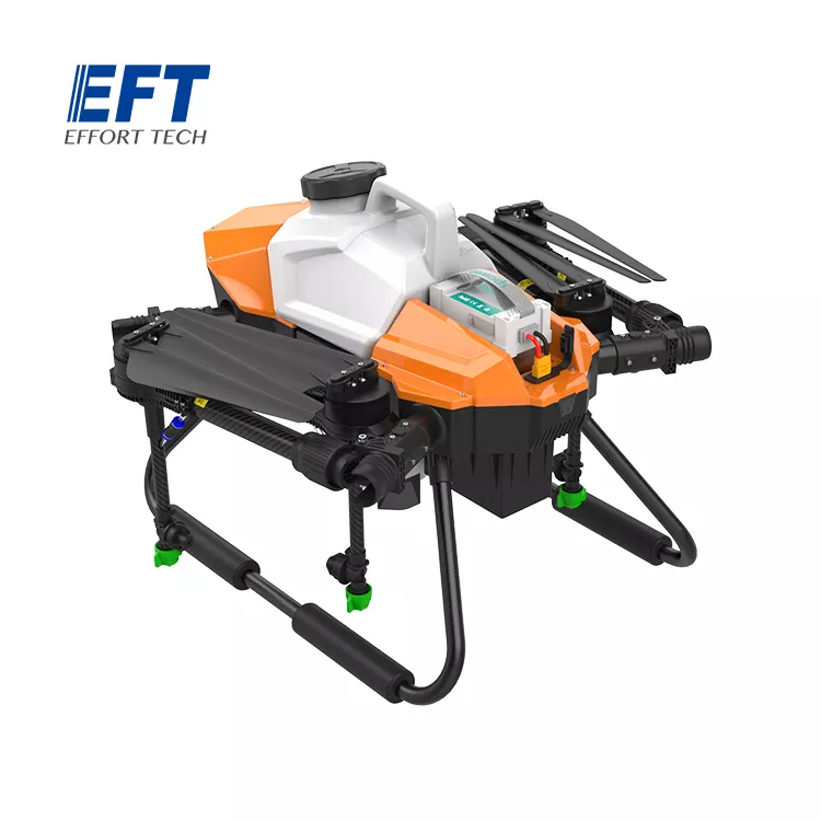 EFT G06 V2 - 4-Axis 6L Agriculture Drone For Spraying, Spreading With Hobbywing X6 Motor, JIYI K3A Pro FC, Skydroid T10, 12S Battery