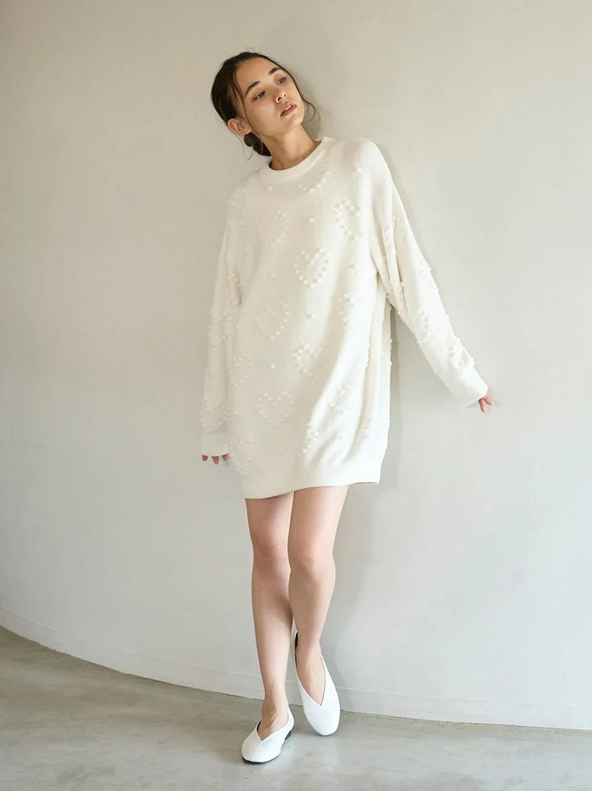 Heart Knit Dress