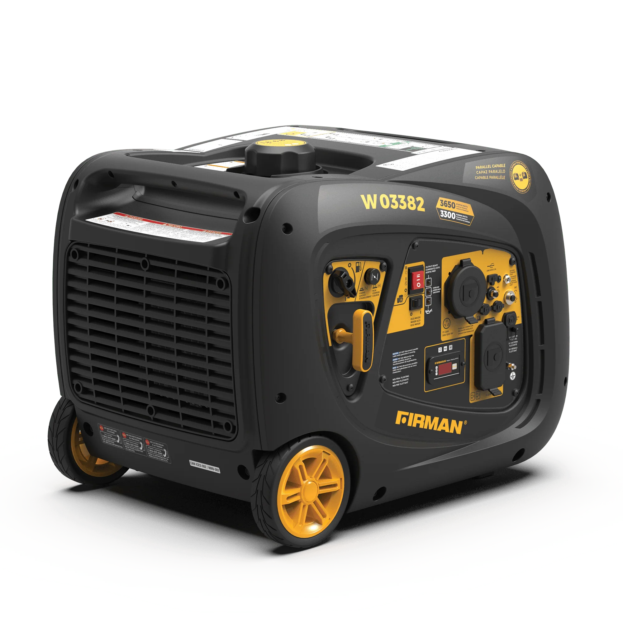 Gas Inverter Portable Generator 3650W Electric Start