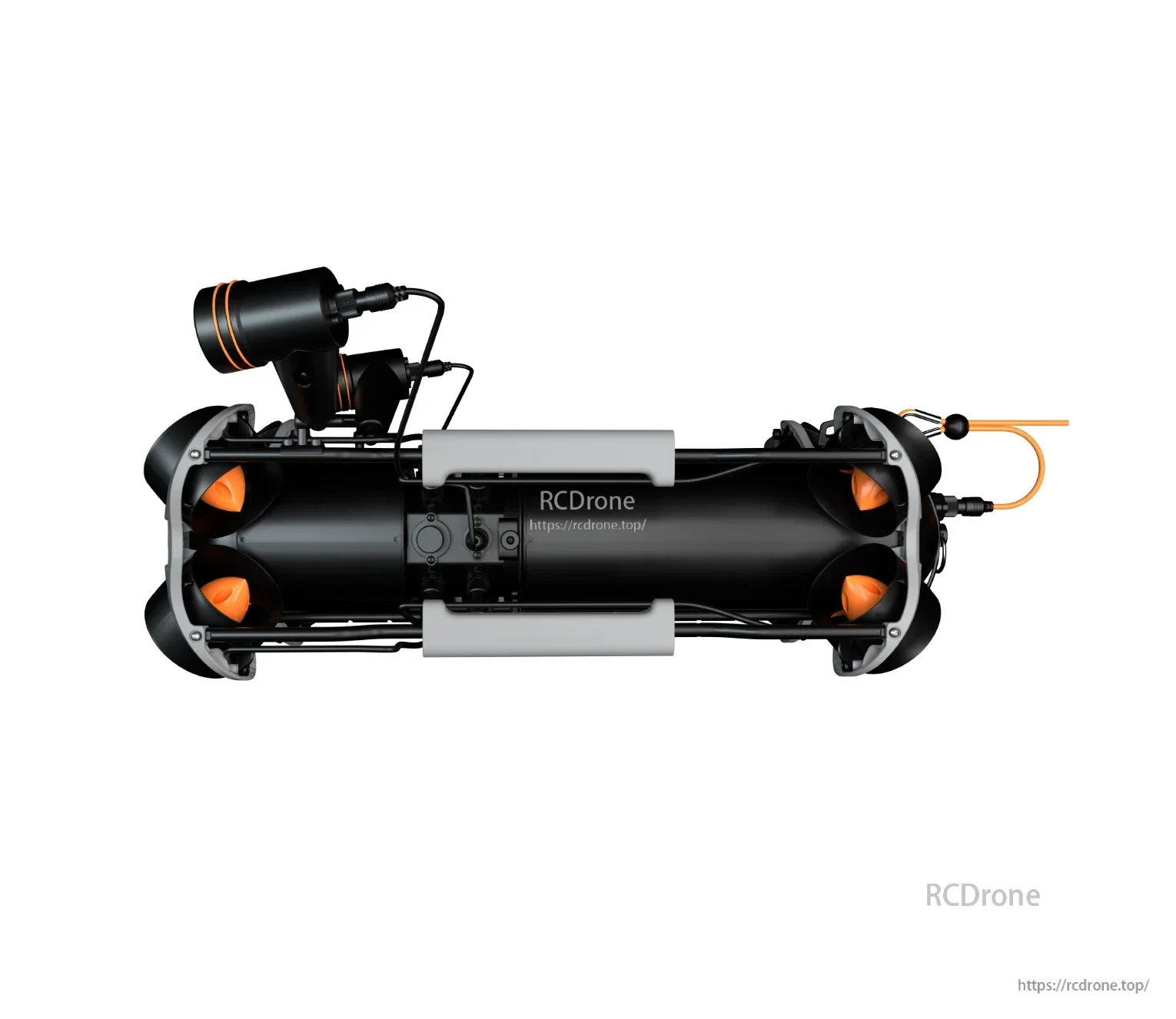 CHASING M2 PRO MAX Underwater ROV – 200m 4K/EIS Camera, 12MP, 8,000lm Dual Lights, 5-Port Mount, E-Reel 200m Underwater Drone