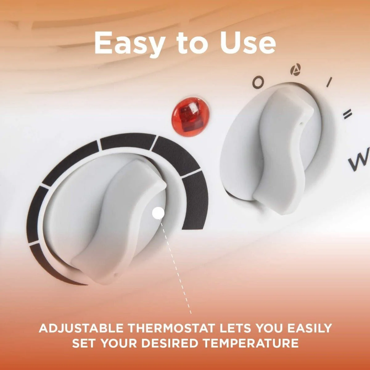 Dynastar WL44002 220 Volt Fan Heater