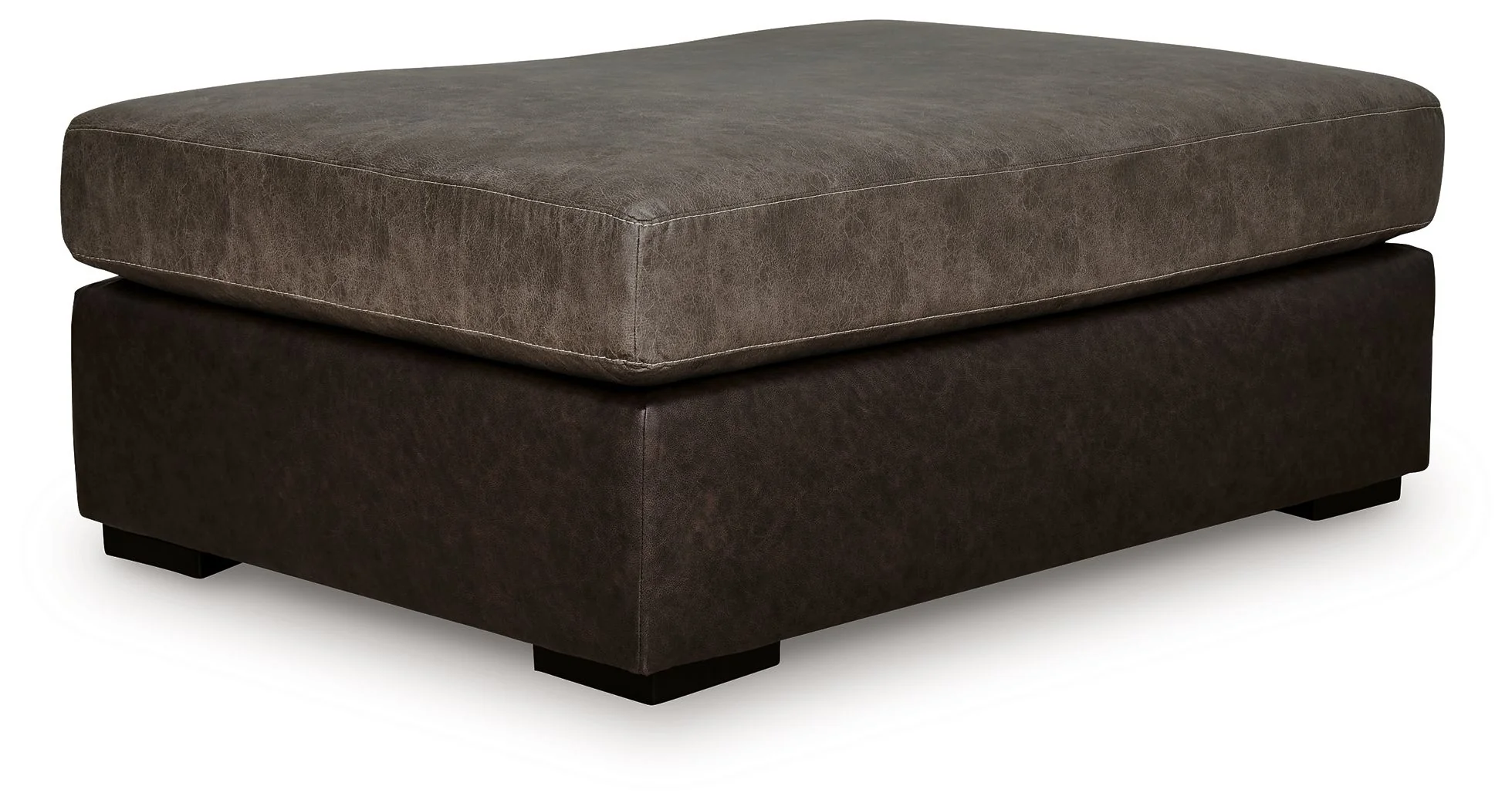 Castille Way - Oversized Accent Ottoman - Fossil