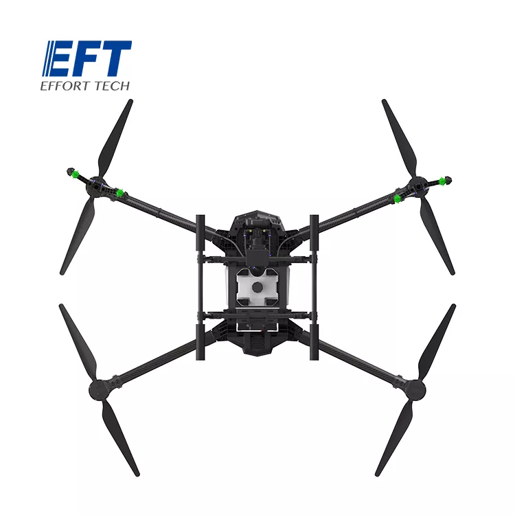 EFT G410 10L Agriculture Drone - 4 Axis Drone Frame Kit 10L Water tank Brushless Spraying System With Hobbywing X8 Motor, JIYI K++ V2, Skydroid H12, Tattu 12S Battery