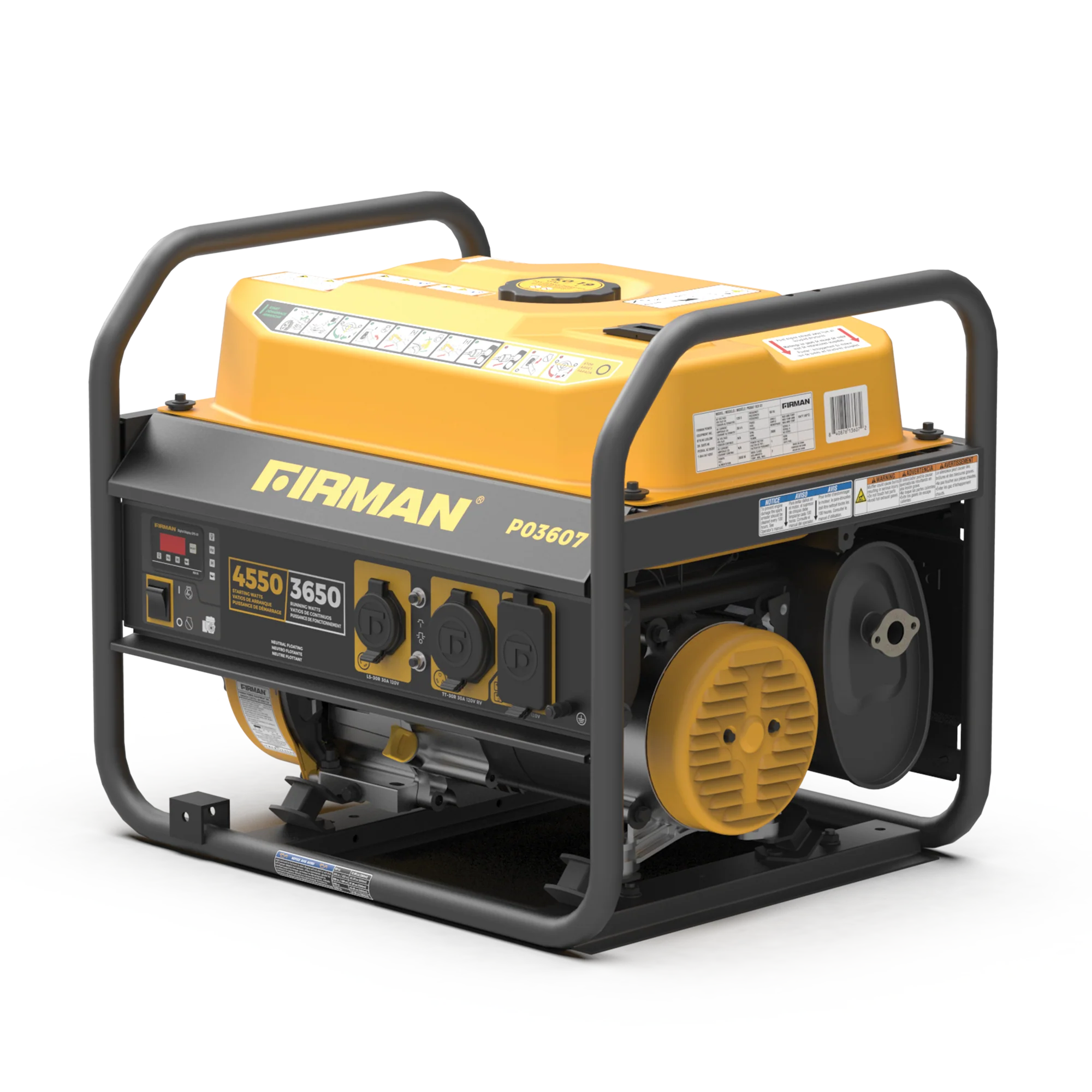 Gas Portable Generator 4550W Recoil Start
