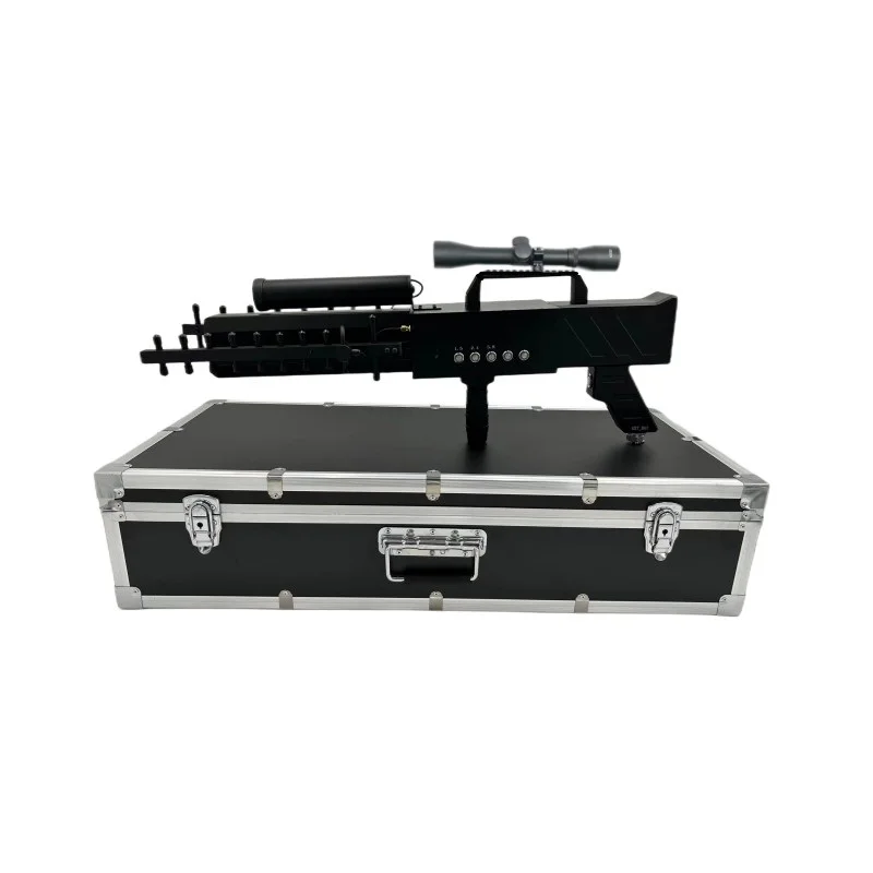 100W 120W Anti Drone Device - 8 Band Drone Defense Device 2 KM Range UAV Signal Detection System Anti Drone Device