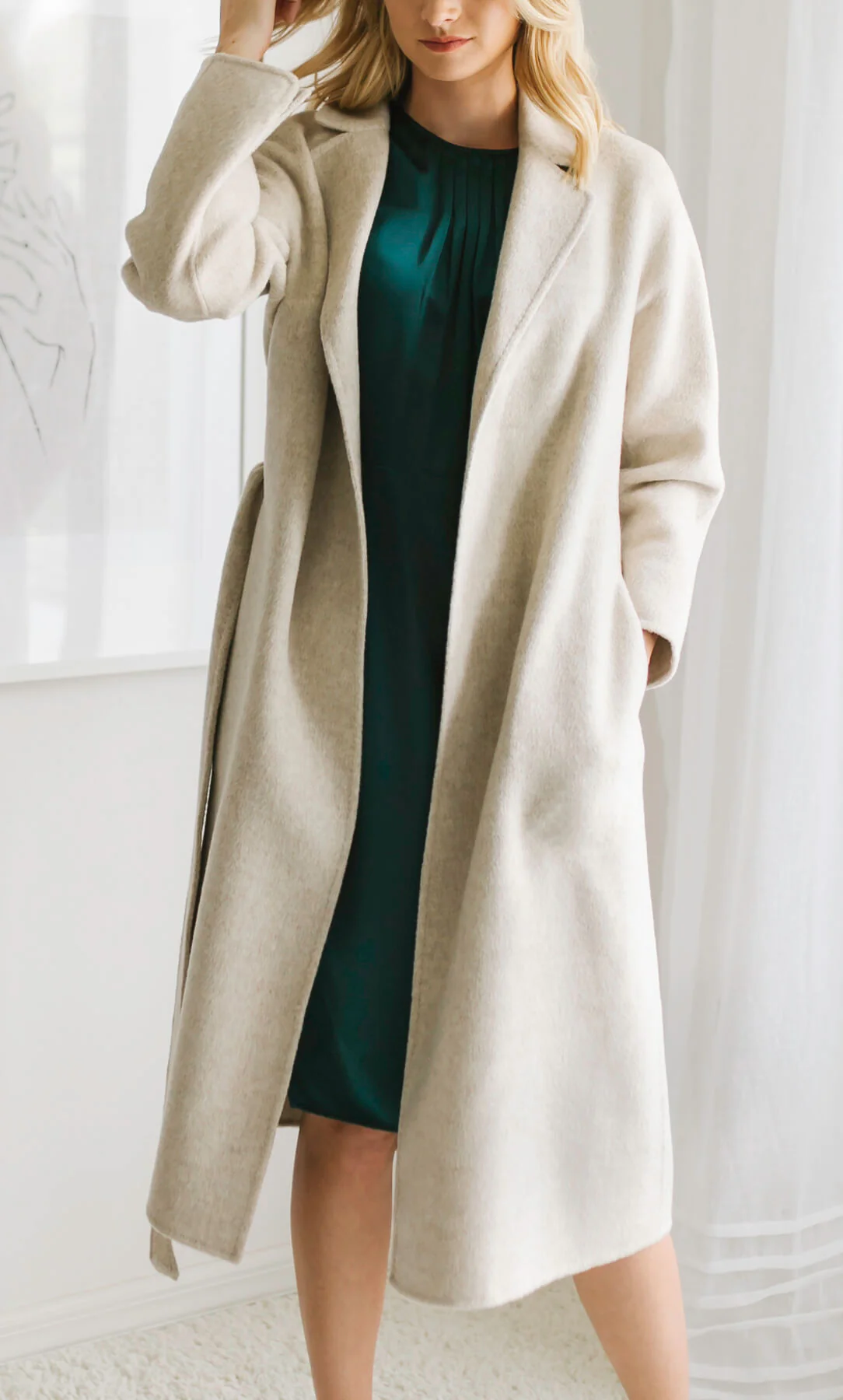 Marcella Cashmere Overcoat