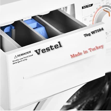Vestel 220 volt washer front load 7 KG washer and 7 KG Self Condensing Ventless Dryer 220 volt 50 hz 220v 240 volt SET