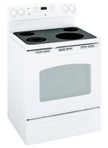 220 Volt GE JB640DIR WW Oven Capacity White Color Electric Range