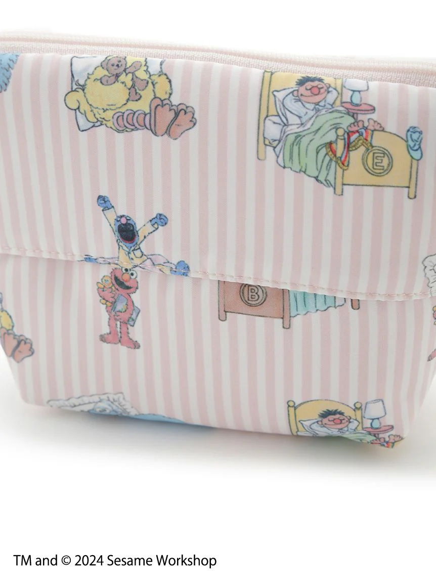 【SESAME STREET】 Character Zipper Pouch