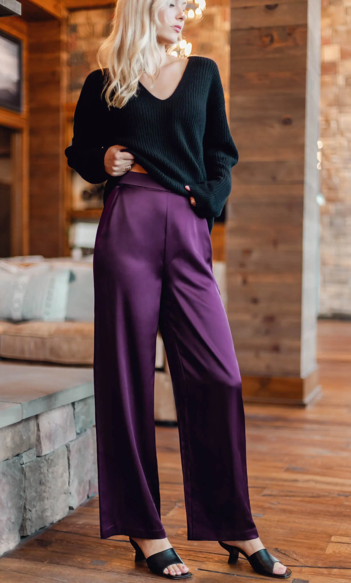 Vicenza Silk Pants