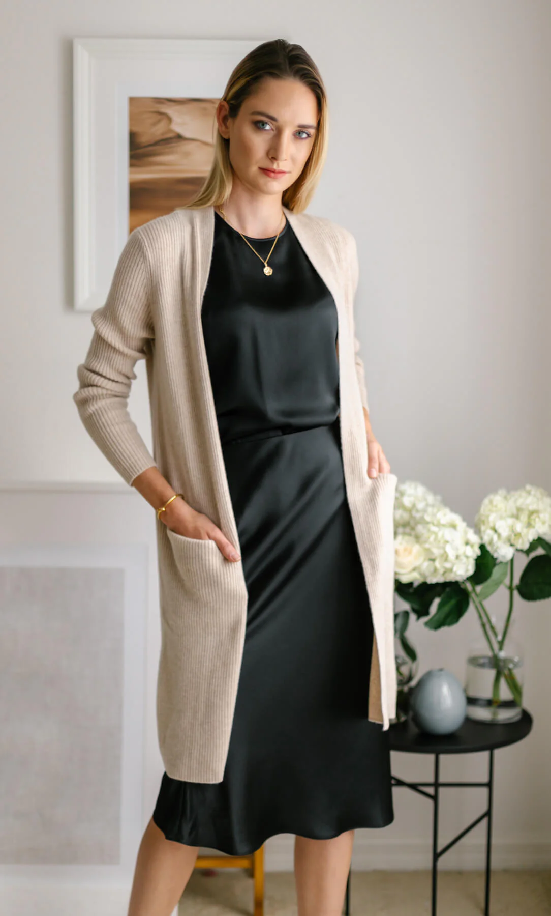 Winslet Cashmere Cardigan Coat