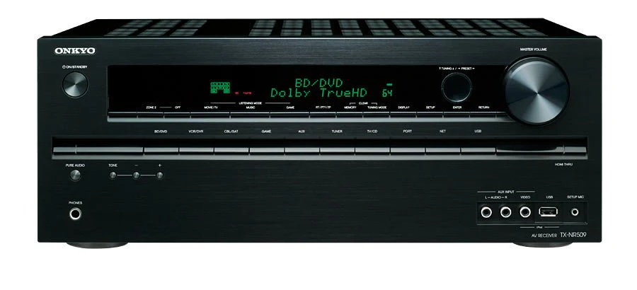 Onkyo TX-NR509 220-240 Volt 5.1 Channel Network Audio Video Receiver