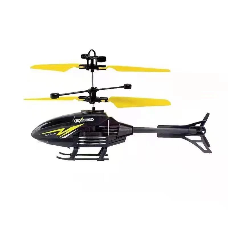 CY387 RC Helicopter - Two-Channel Suspension RC Helicopter Drop-resistant Induction Suspension Aircraft Charging Light Aircraft Kids Toy Gift for Kid
