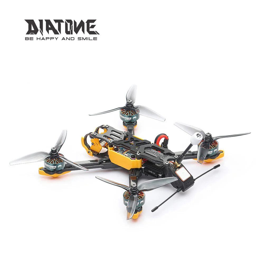 DIATONE Roma F5 V2. Version 4S/6S PNP FPV Drone - F722 APP FC/Flight Controller 50A 32bit Brushless Motor 2306.5 motor