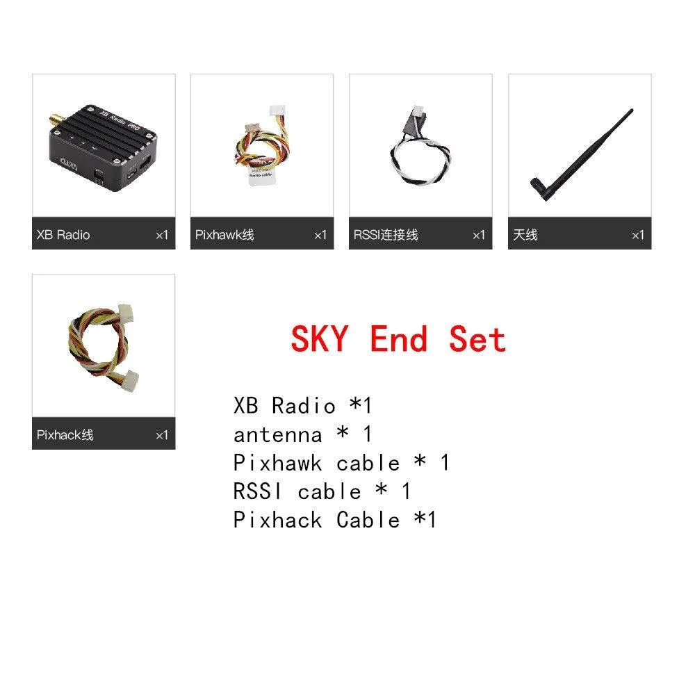 Cuav XB Radio Pro  - 900MHZ 250mW 15KM Xbee Wireless Radio Telemetry  for Pixhawk Pixhack Flight Controller