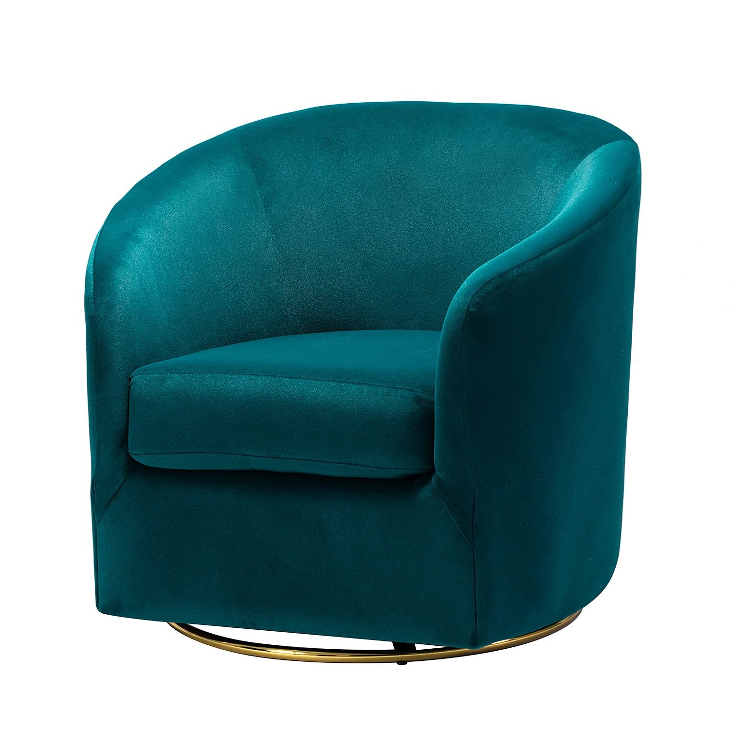 Amarante Swivel Chair in Teal