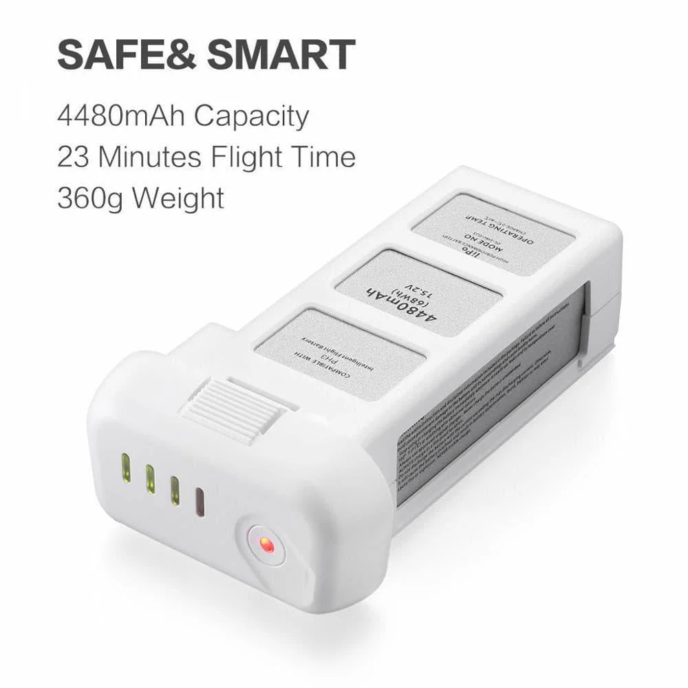 DJI Phantom 3 SE Battery - 15.2V 4480mAh Drone Battery for DJI Phantom 3 SE Intelligent Flight Li-Po Battery Professional Standard RC Drone Accessories