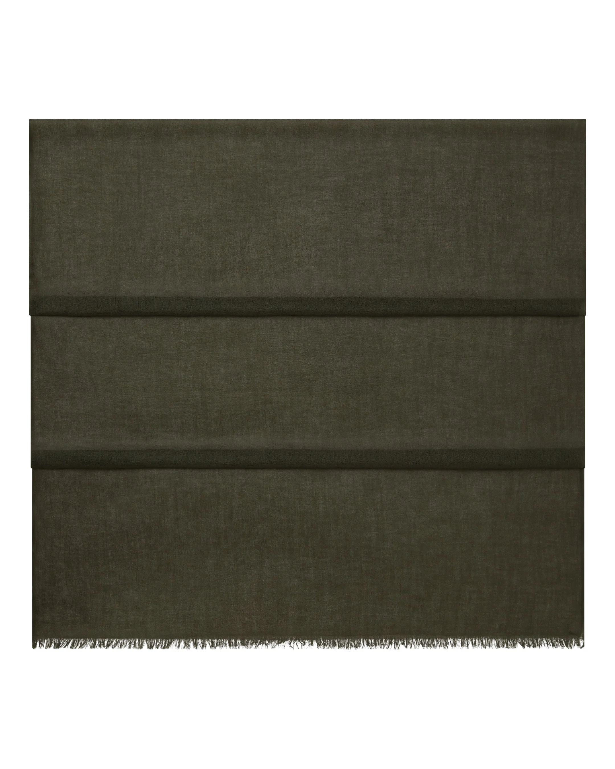 Women's Ultrafine Pashmina Cashmere Shawl Arabica Khaki Green