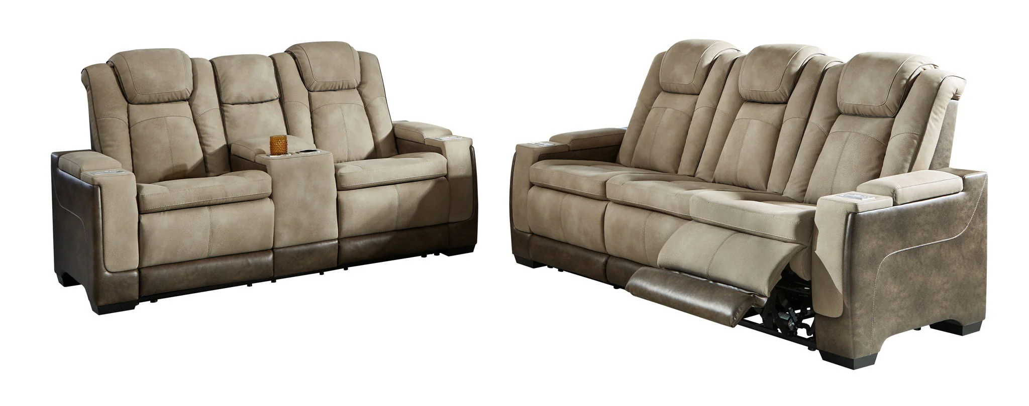 Next-Gen Durapella - Power Reclining Living Room Set