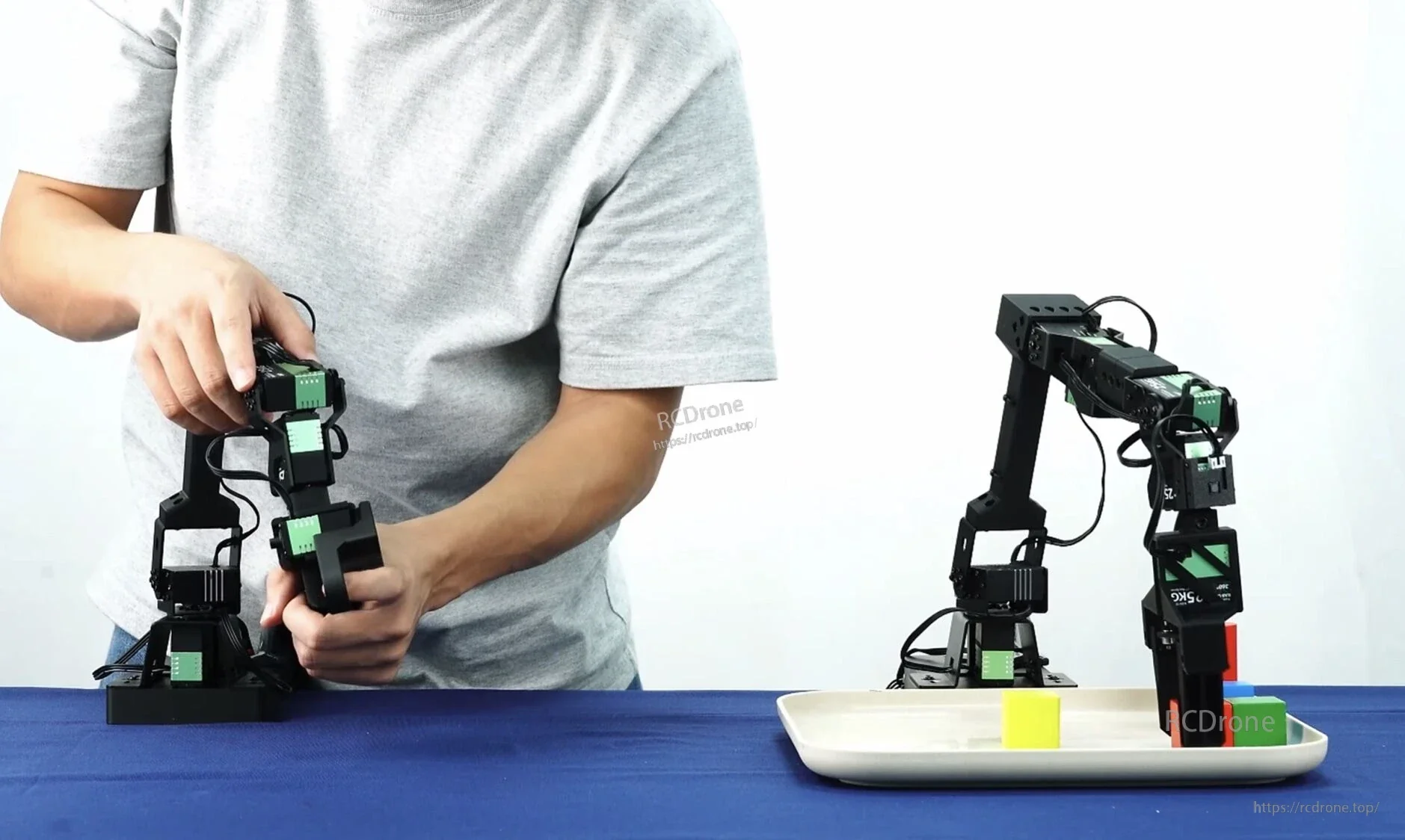 Fashionstar Starai 7 DoF Robot Arm Kit (Viola & Violin), compatible with Hugging Face LeRobot, ROS2/MoveIt2/Isaac Sim