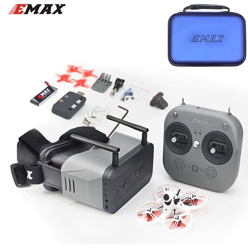 Emax Tinyhawk III 3 RTF Kit FPV Racing Drone F4 5A 15000KV RunCam Nano 4 37CH 25-100-200mW VTX FrSky D8 w/ Controller & Goggles