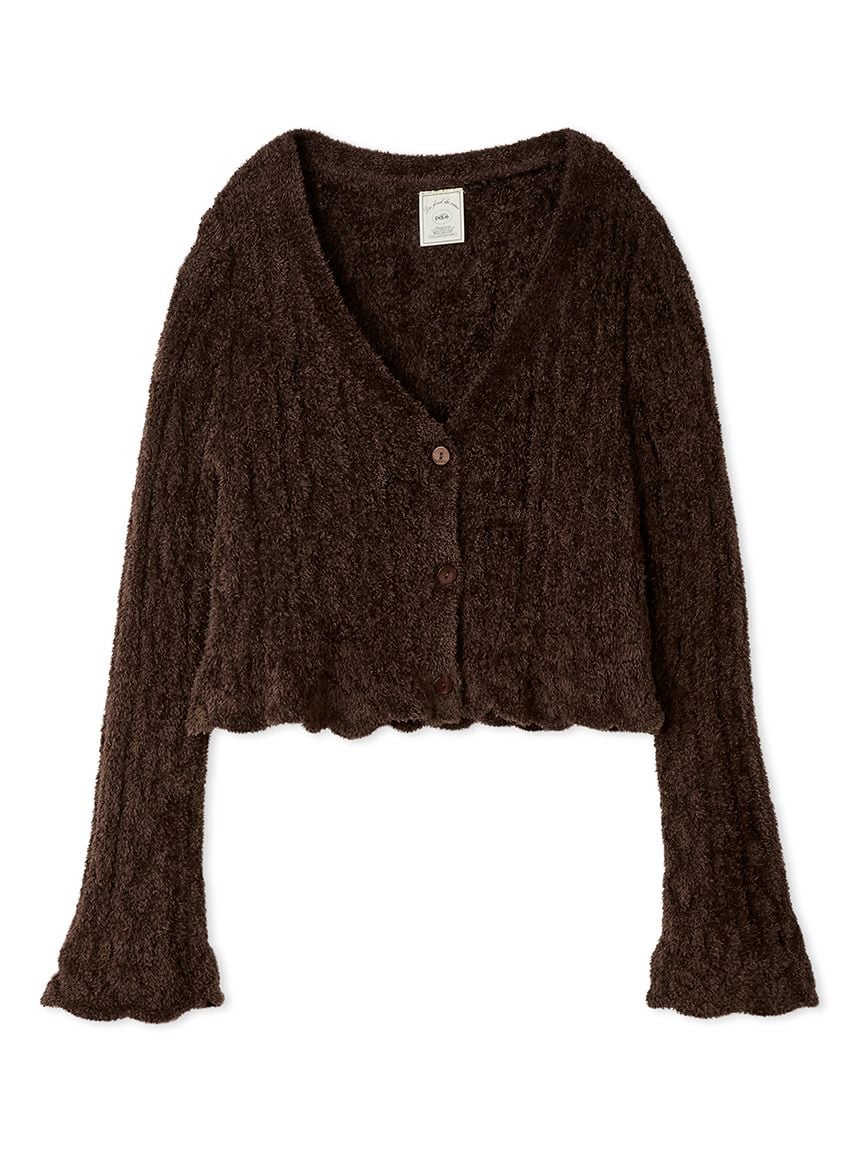 Feather Patterned Cardigan