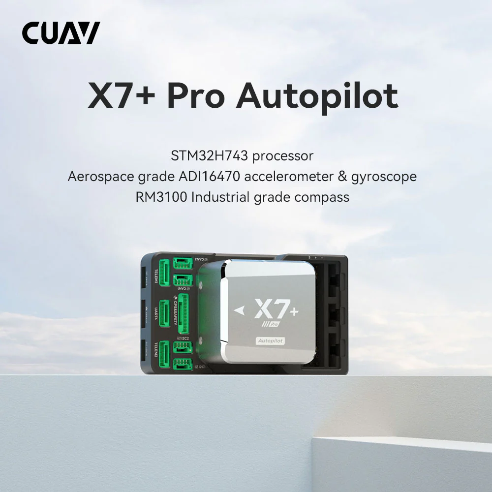 CUAV NEW X7+ PRO Flight Controller - Open Source PX4 ArduPilot FPV RC Drone Quadcopter Pixhawk