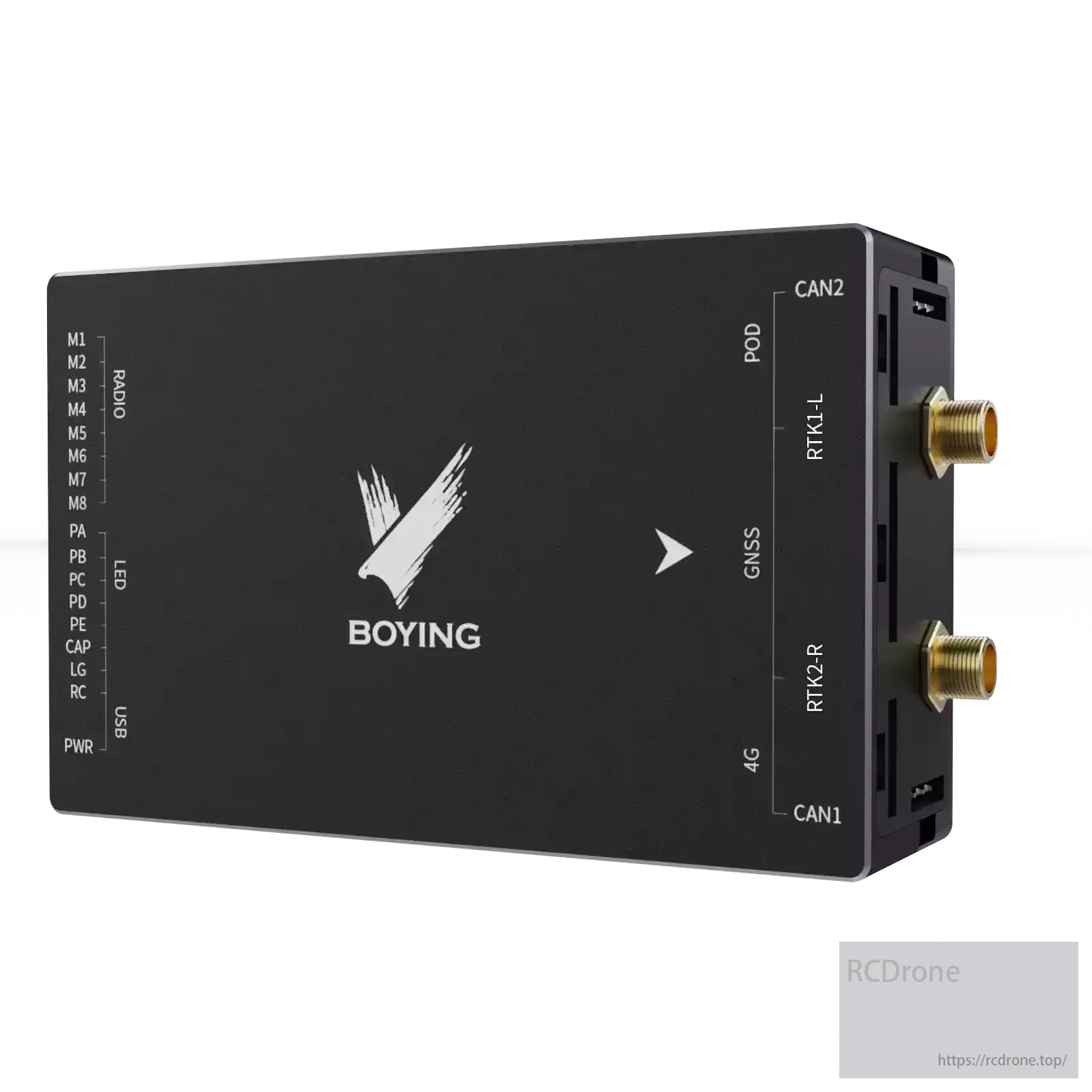 BOYING DRACO Series Industrial Drone Autopilot Flight Controller – Modular PX4-Compatible System for Multirotor UAVs with GNSS, RTK, CAN Bus, S.BUS Receiver, and Built-in Power Options