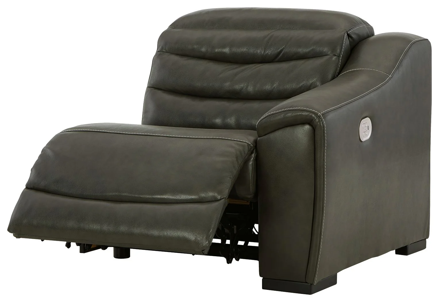 Center Line - RAF Zero Wall Power Recliner - Dark Gray