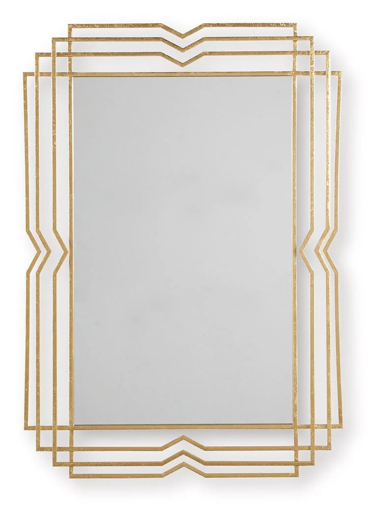 Claybrook - Accent Mirror - Gold Finish